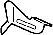 View 5QE819521C Engine Water Pump Bracket Full-Sized Product Image
