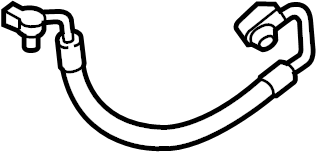 View 5QE816744 A/C Refrigerant Discharge Hose Full-Sized Product Image