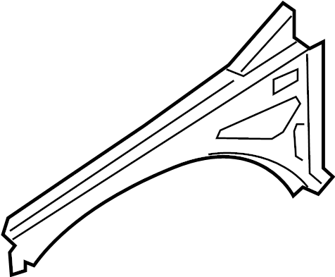 View 5G0810136 Fender Rail Full-Sized Product Image
