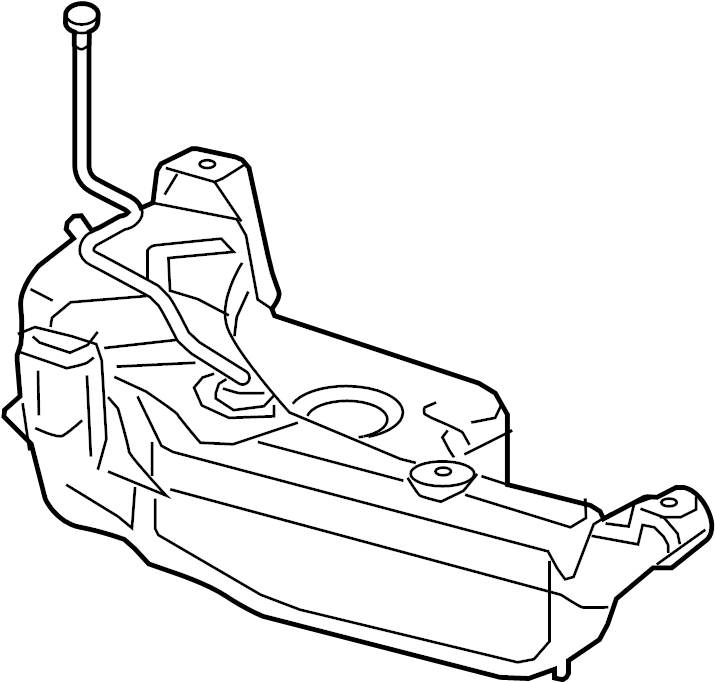 View 5Q0131863B Diesel Exhaust Fluid (DEF) Tank Full-Sized Product Image