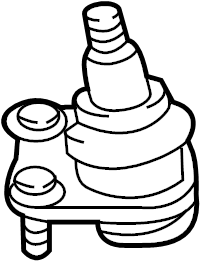View 5WA407366 Suspension Ball Joint (Lower) Full-Sized Product Image