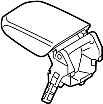 View 5GM864207BZAI Console Armrest Full-Sized Product Image