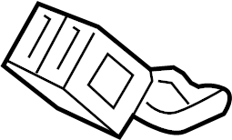 View 3V0857739AMNB Seat Belt Receptacle Full-Sized Product Image