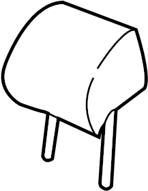 View 5GM885901FZD3 Headrest Full-Sized Product Image