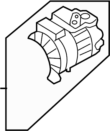 View 1K0820859T A/C Compressor Full-Sized Product Image