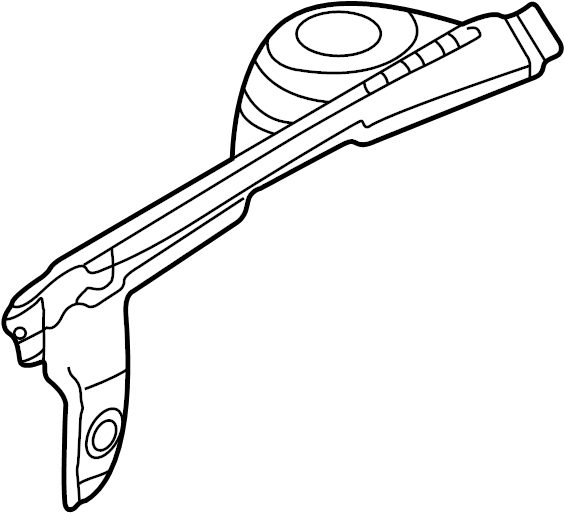 View 1J0805116 Fender Apron Assembly (Front, Upper) Full-Sized Product Image