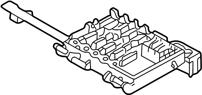 View 1J0937617B Fuse Box Full-Sized Product Image