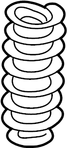 View 1J0511115AJ Coil Spring Full-Sized Product Image