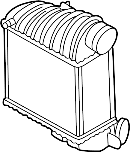 View 1J0145803G Intercooler Full-Sized Product Image