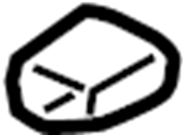 View 1J0820298 AC hose cap.  Full-Sized Product Image