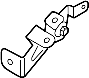 View 7M0103945B Engine Cover Bracket (Rear) Full-Sized Product Image