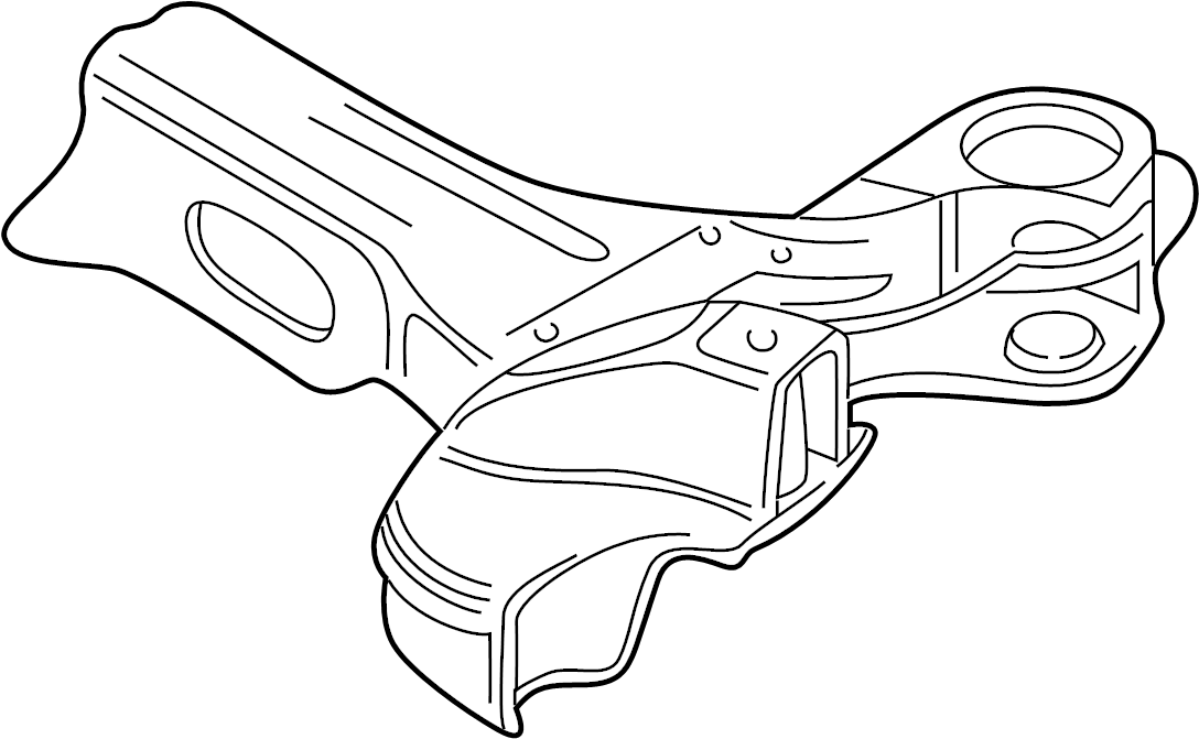 View 1J0199313M SUSPENSION. Subframe. Crossmember.  Full-Sized Product Image