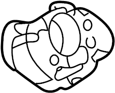 View 1J0419526A Steering Wheel Damper Full-Sized Product Image