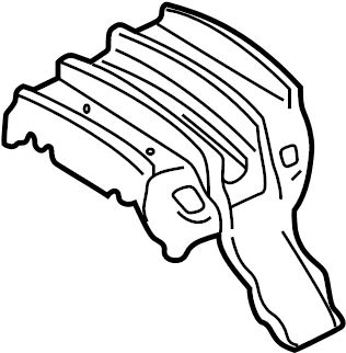 View 1J0713273C Automatic Transmission Shift Cover Plate Full-Sized Product Image