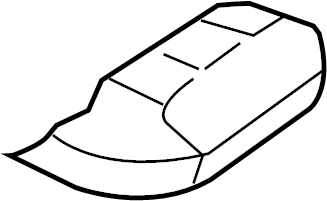 View 1J0885375AT Seat Cushion Pad Full-Sized Product Image
