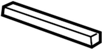 View 1J0867596 Headliner Spacer Full-Sized Product Image