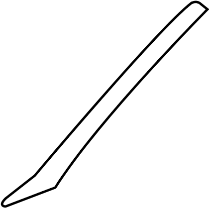 View 1J0867234E2PK Body A-Pillar Trim Panel Full-Sized Product Image