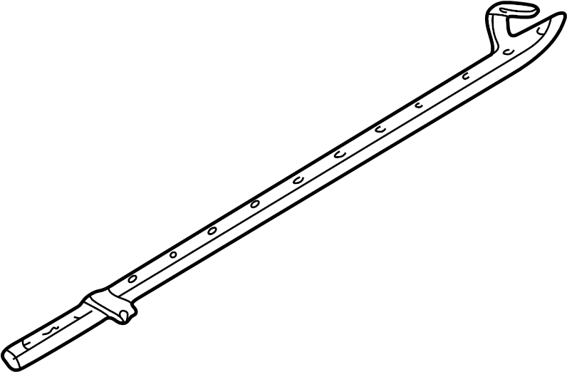 View 1J4837698BB41 Seal. Door. (Front, Lower) Full-Sized Product Image