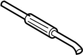 View 1J4839085J Door Latch Cable Full-Sized Product Image