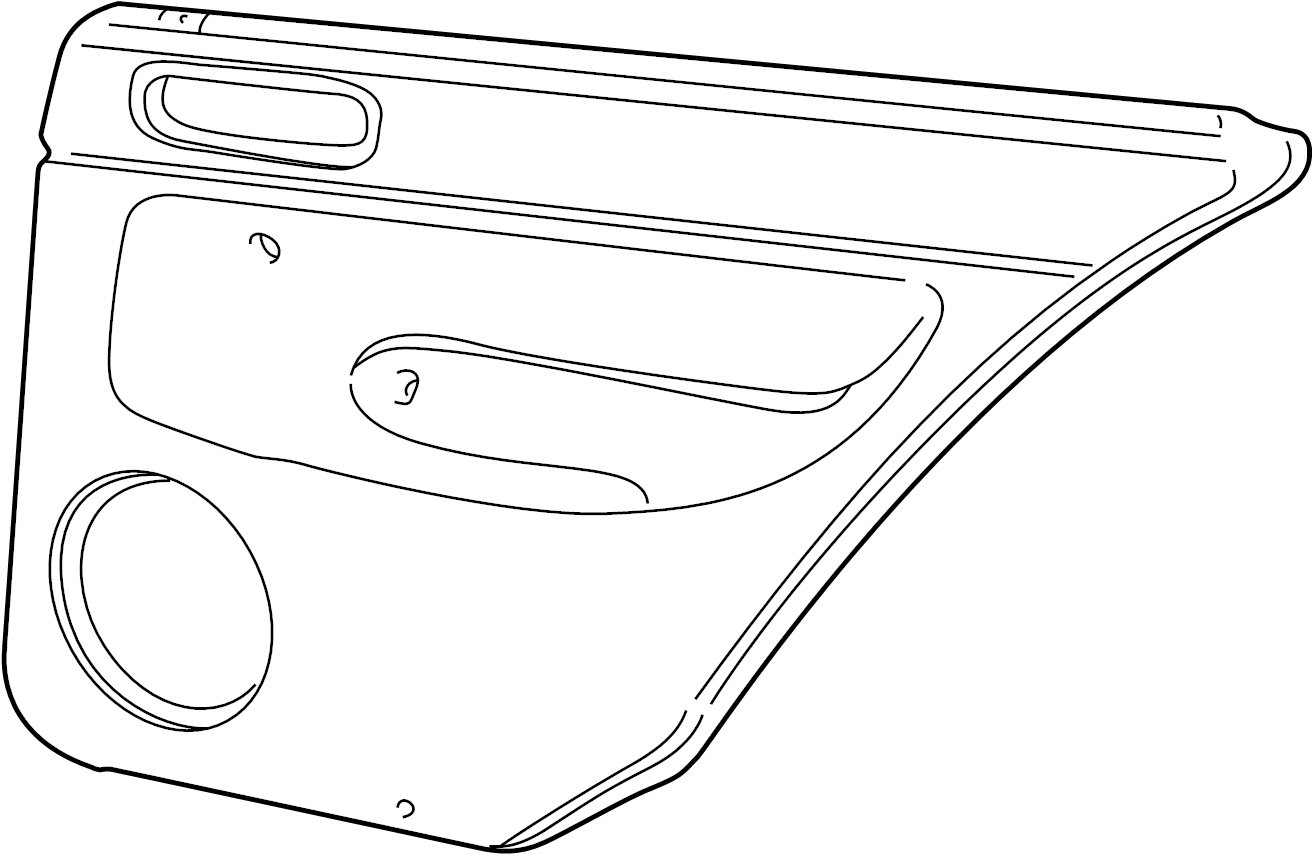 View 1J5867212AFPDK Door Interior Trim Panel Full-Sized Product Image
