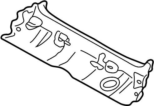 View 1J9863946D5EY Package Tray Trim (Front, Rear, Upper) Full-Sized Product Image