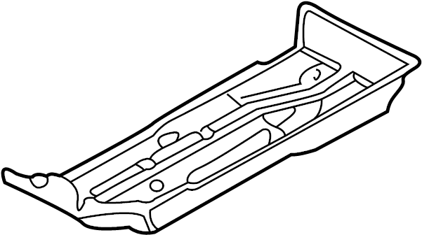 View 1J0803205 Floor Pan (Front) Full-Sized Product Image