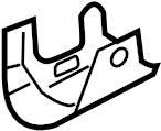 View 1J0803545 Bracket. Muffler. (Front, Rear) Full-Sized Product Image
