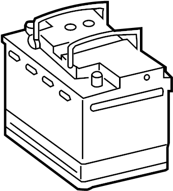 View 000915105AD Vehicle Battery Full-Sized Product Image