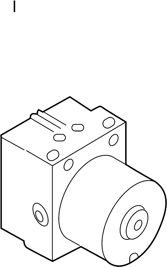 View 1K0614517HBEF ABS Hydraulic Assembly Full-Sized Product Image