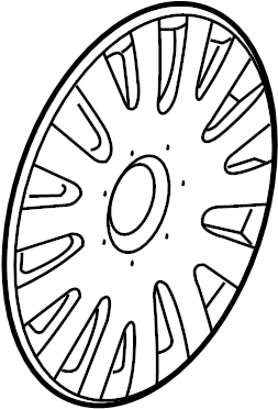 View 1K0601147GQLV Wheel Cover Full-Sized Product Image