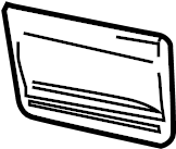 View 1K58674611BS Interior Quarter Panel Trim Panel Access Cover Full-Sized Product Image