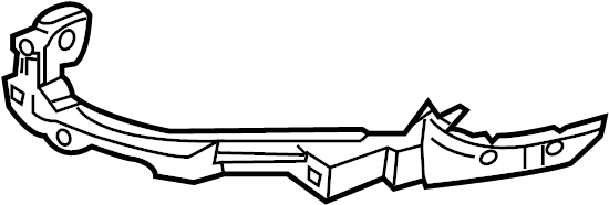 View 1K9807571D Bumper Guide (Upper) Full-Sized Product Image