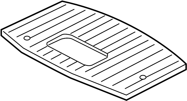 View 1K5867811B Roof Insulator. Sound absorber.  Full-Sized Product Image