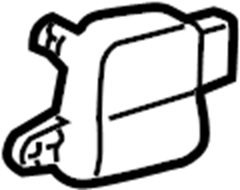 View 1K0907511B HVAC Blend Door Actuator Full-Sized Product Image