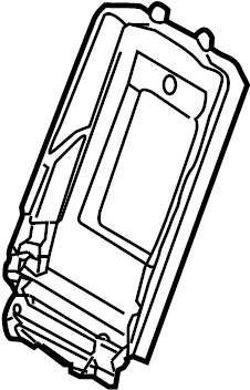 View 1K0885961A71N Armrest bezel. BRACKET.  Full-Sized Product Image
