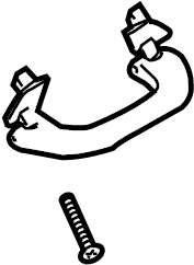 View 1K0857607JY20 Interior Grab Bar Full-Sized Product Image