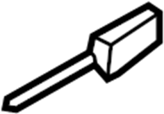View 1K0837070 Door Latch Cable Full-Sized Product Image