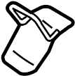 View 1K0813545H BRACKET Full-Sized Product Image