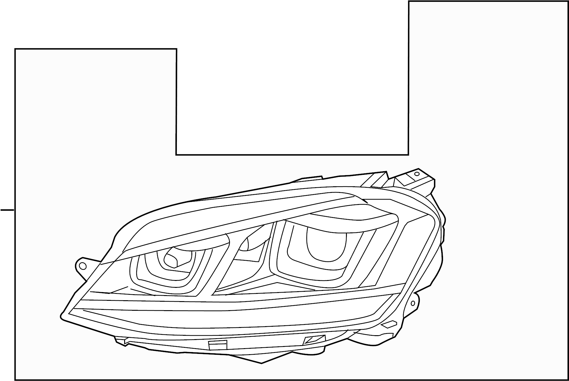 View 5GM941753A Headlight Assembly Full-Sized Product Image