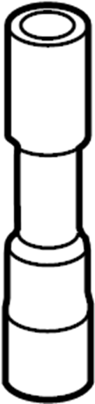 View 06K905199A Direct Ignition Coil Boot. Ignition Coil Connector. Spark Plug Boot.  Full-Sized Product Image