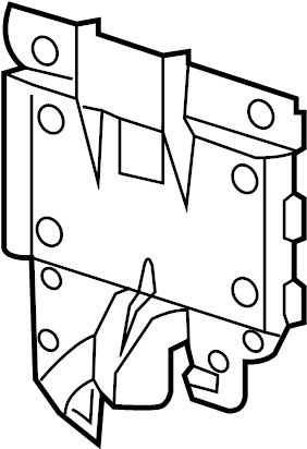 View 5Q0927165F Fuse. Cover. Relay. Plate. and Center. Box. End.  Full-Sized Product Image
