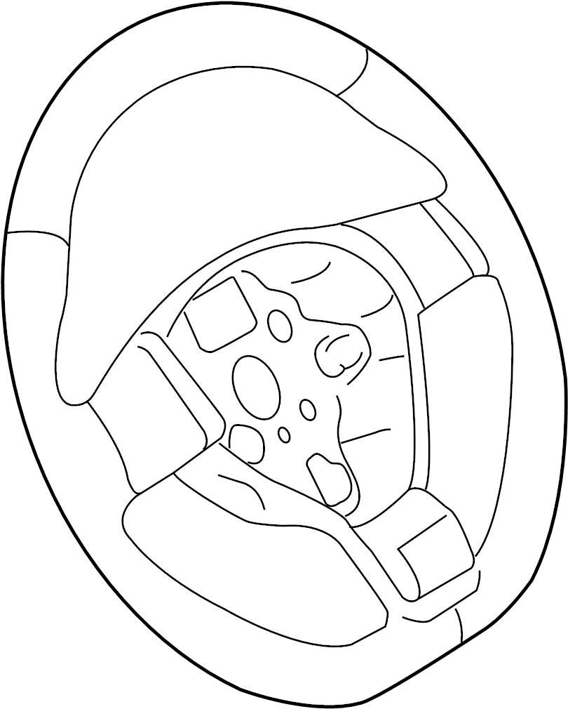 View 5GM419091BFAPX STEERING WHEEL. STEERWHEEL.  Full-Sized Product Image