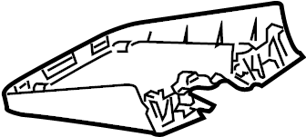 View 5G0868437AY20 Interior Rear View Mirror Cover (Upper, Lower) Full-Sized Product Image