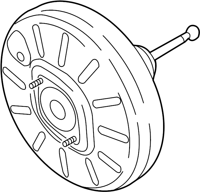 View 8V1612107A Power Brake Booster Full-Sized Product Image