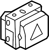 View 17A953509AECU Hazard Warning Switch Full-Sized Product Image