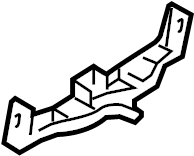View 5GM863531B Console Bracket (Front, Rear, Lower) Full-Sized Product Image