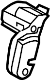 View 5Q0885682M Folding Seat Latch Full-Sized Product Image