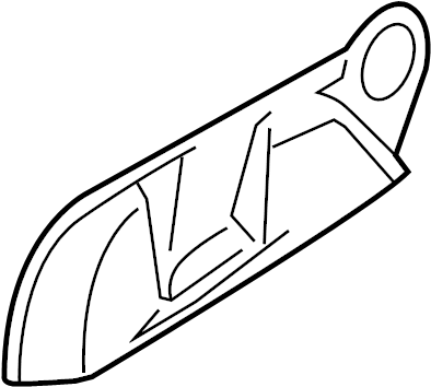View 5GM881313GZA2 Seat Frame Trim Panel (Front) Full-Sized Product Image