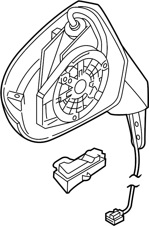 View 5GM8575079B9 Door Mirror Full-Sized Product Image