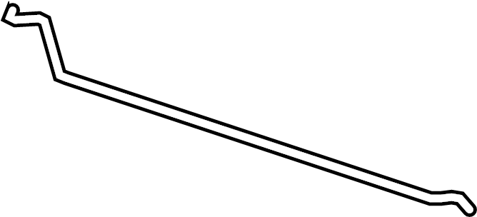 View 5C6823361G Hood / Trunk Prop Rod Full-Sized Product Image